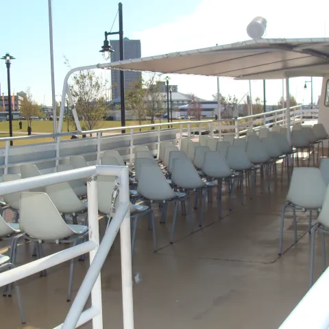 upper deck seating on the victory rover