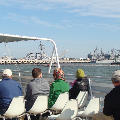 Victory Rover Passengers on Top Deck