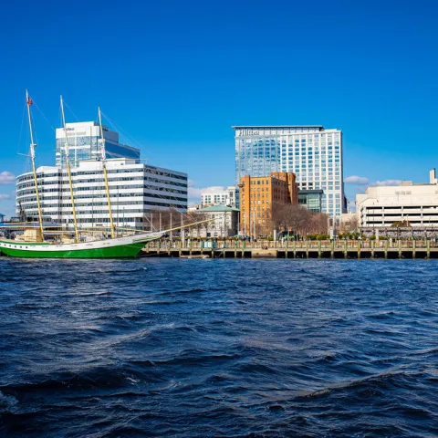 American Rover Docked at Waterside