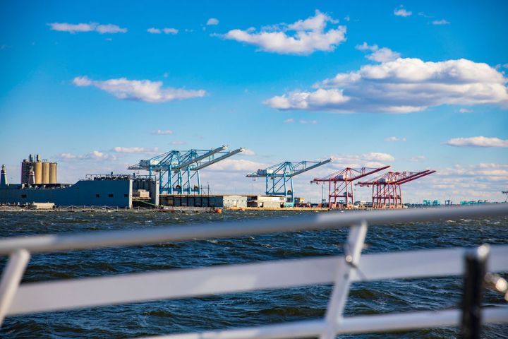 Cranes at Norfolk International Terminal