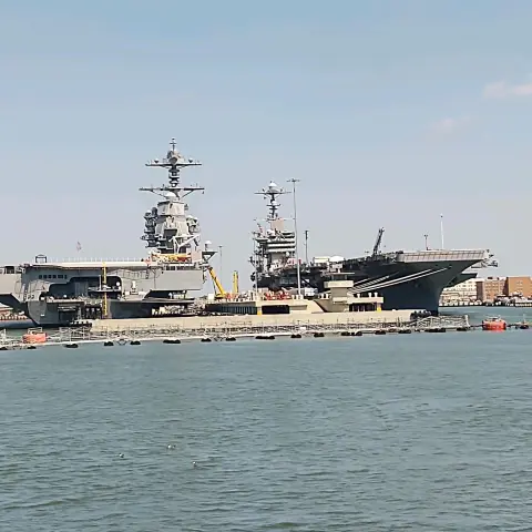 Aircraft Carriers and Norfolk Naval Station