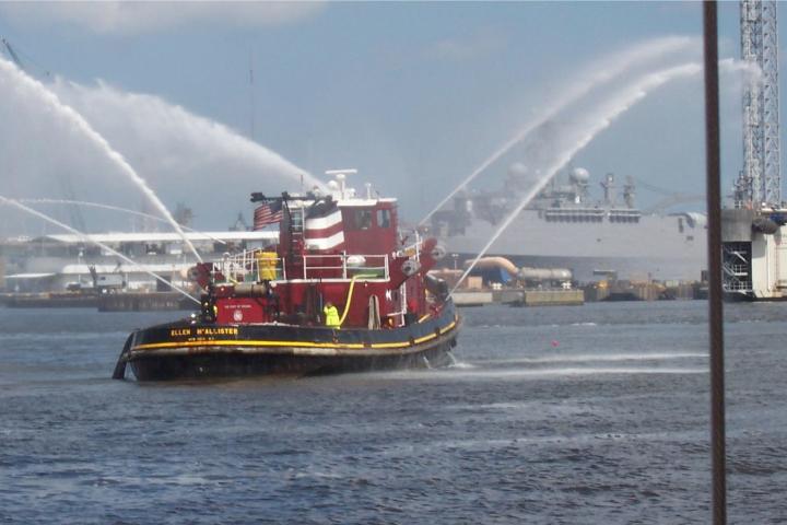 Tugboat Ellen McAlliseter Harborfest Parade of Sail