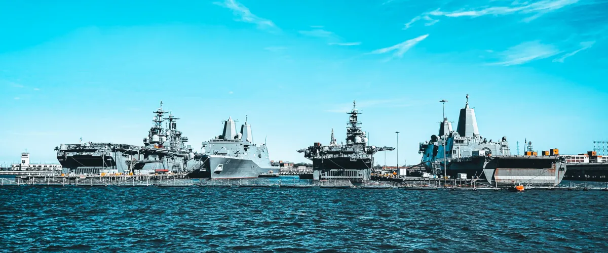 a large body of water